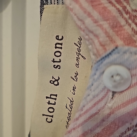 Anthropologie Cloth & Stone Women's Striped Dress sz medium - Picture 3 of 5